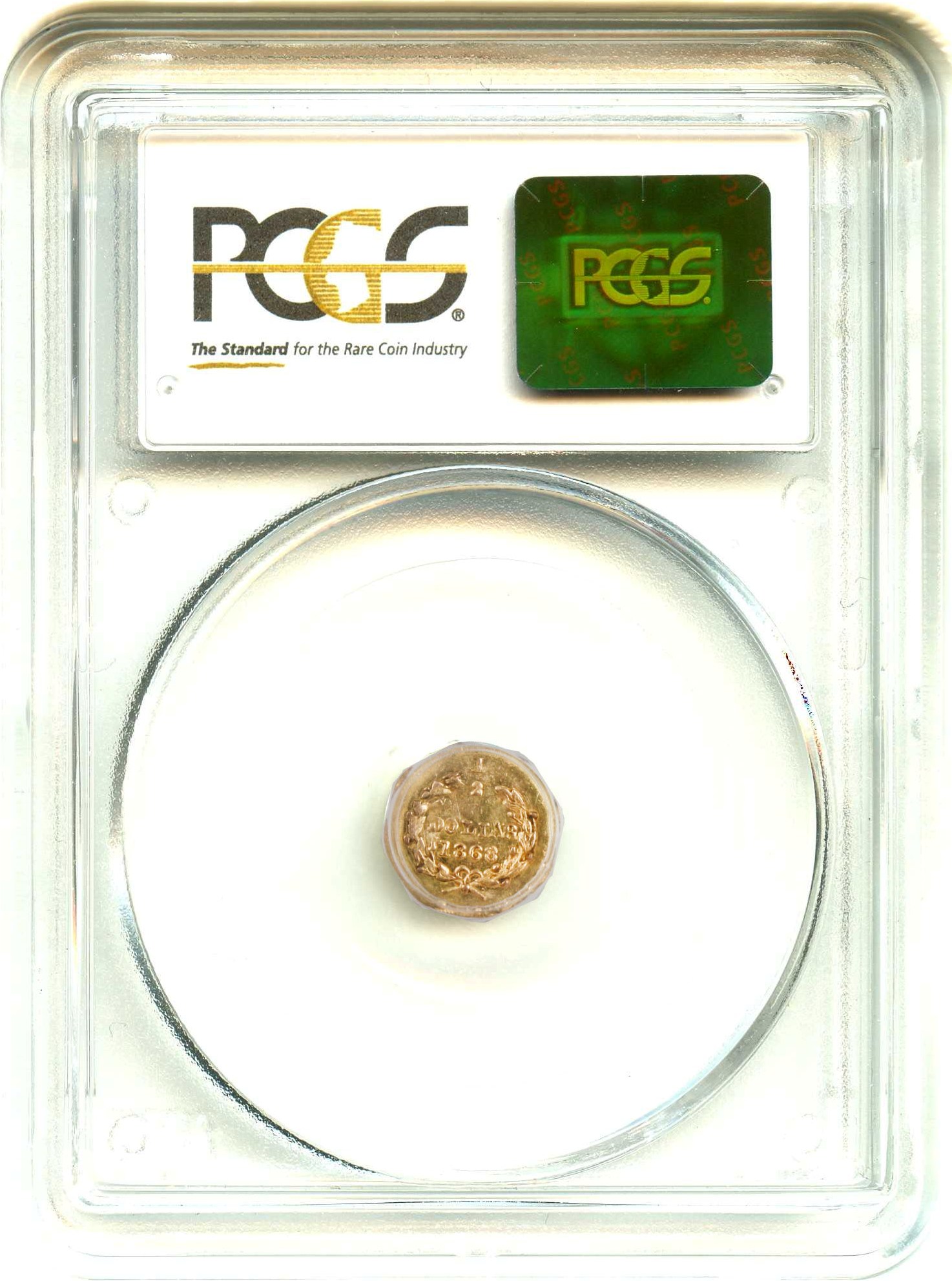 image for: California Gold: 1868 50c PCGS MS64 (BG-906)