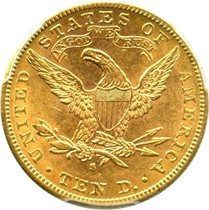 image for: 1884-S $10 PCGS MS61 - No Reserve!