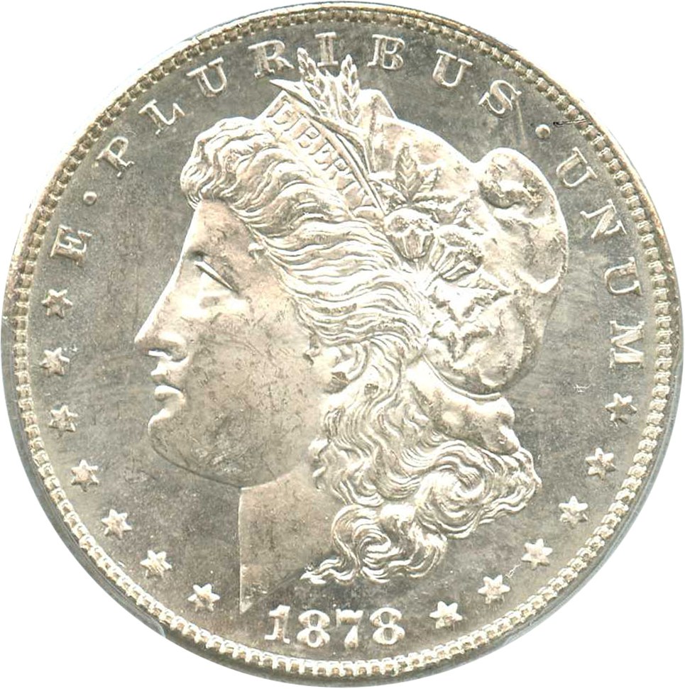 image for: 1878-S $1 PCGS MS64 DMPL