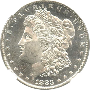 image for: 1883-O $1 NGC MS63 DMPL