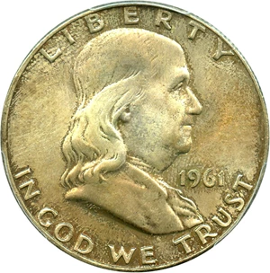 image for: 1961-D 50c PCGS MS65