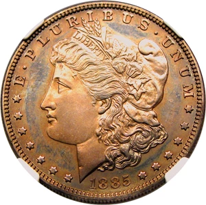 image for: 1885 $1 NGC Proof 66 - No Reserve!