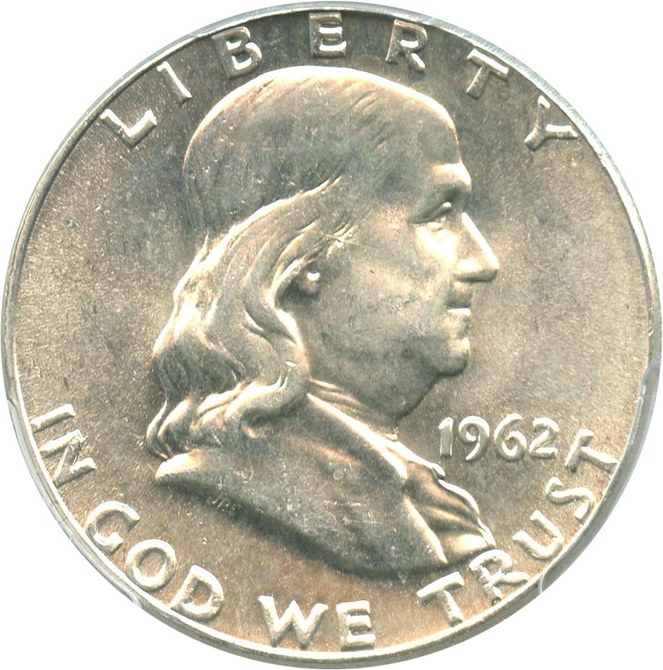 image for: 1962 50c PCGS MS64