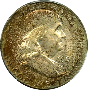 image for: 1961-D 50c PCGS MS64