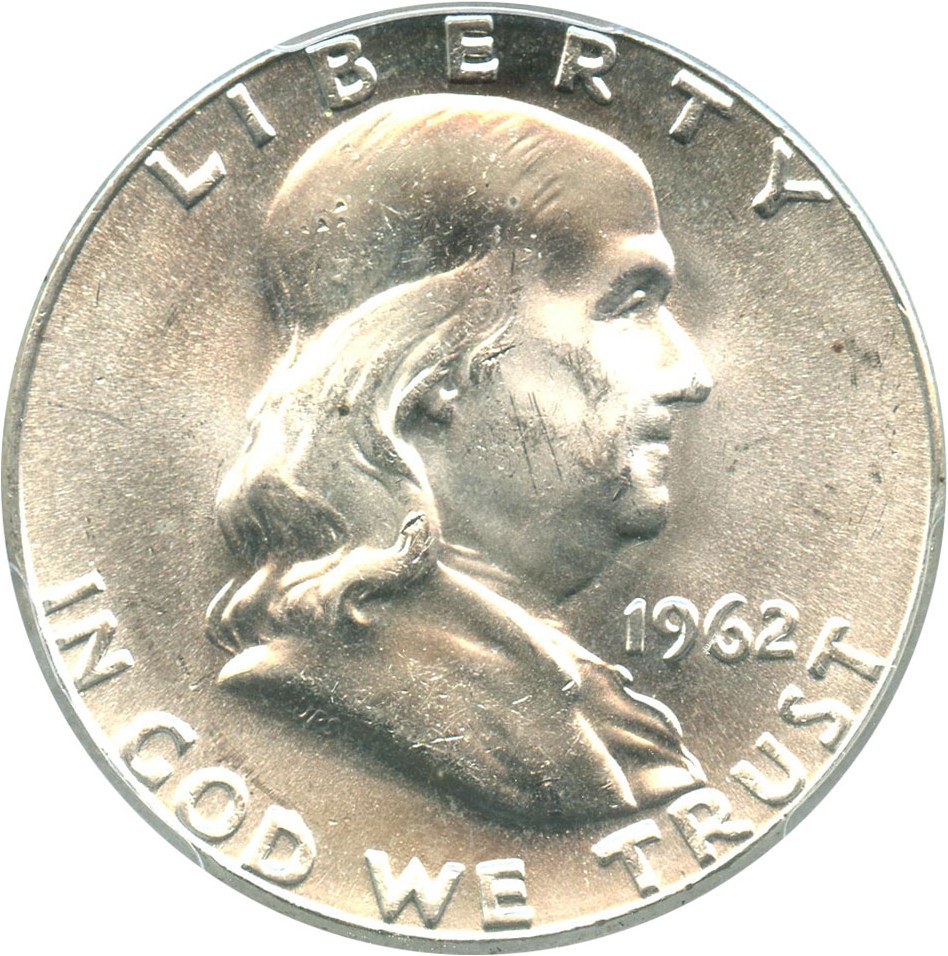 image for: 1962 50c PCGS MS64