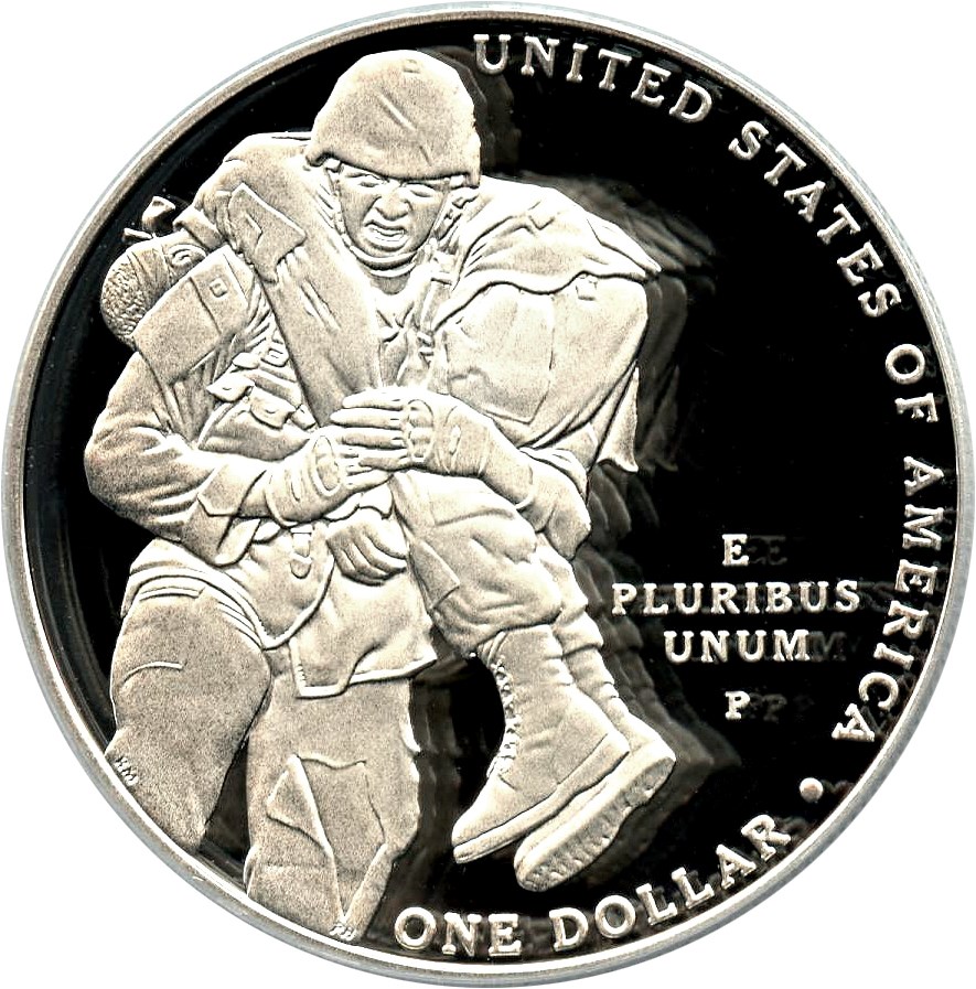 image for: 2011-P Medal of Honor $1 PCGS Proof 69 DCAM