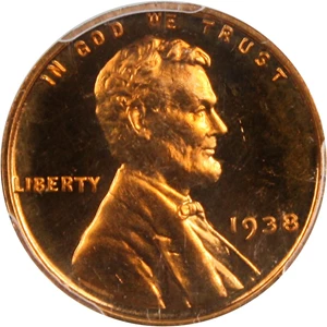 image for: 1938 1c PCGS Proof 66 RD CAM