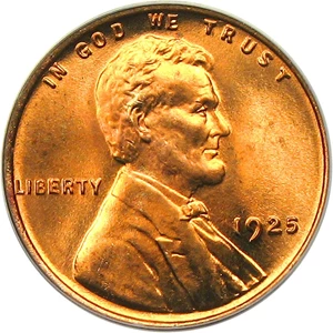 image for: 1925 1c PCGS MS67 RD OGH - Registry Quality Gem