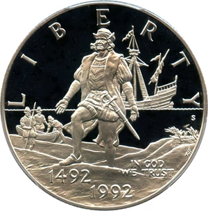 image for: 1992-S Columbus 50c PCGS Proof 69 DCAM - No Reserve!
