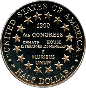 image for: 2001-P Capitol Visitor Center 50c PCGS Proof 69 DCAM