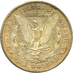 image for: 1878-CC $1 PCGS AU55 (VAM-6, Doubled Leaves) Top 100 VAM