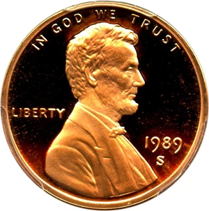 image for: 1989-S 1c PCGS Proof 70 RD DCAM - No Reserve!
