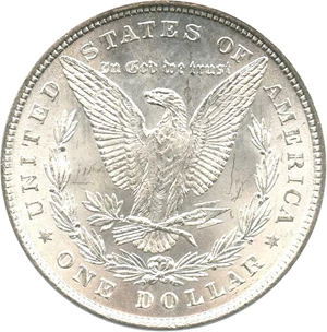 image for: 1878 8TF $1 PCGS MS63 (VAM-17, Diagonal in 8)