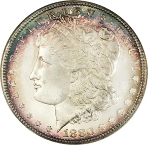 image for: 1880-S $1 NGC MS68 DMPL (Old NGC Holder)