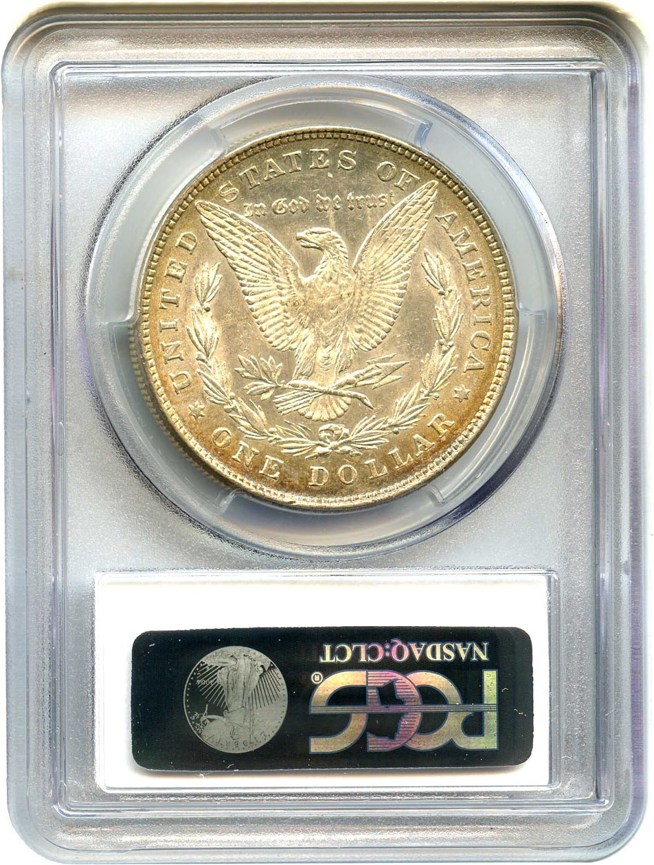 image for: 1878 8TF $1 PCGS AU58 (VAM-8, Stick Feather)