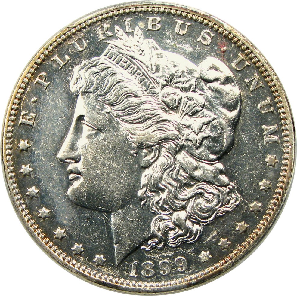 image for: 1899 $1 PCGS Proof 58 - Affordable Proof Morgan