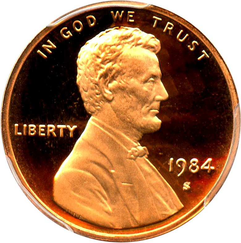 image for: 1984-S 1c PCGS Proof 69 RD DCAM
