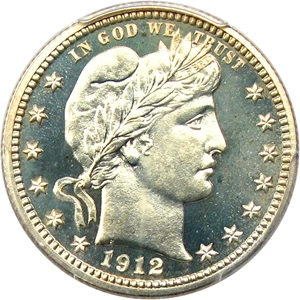 image for: 1912 25c PCGS Proof 66