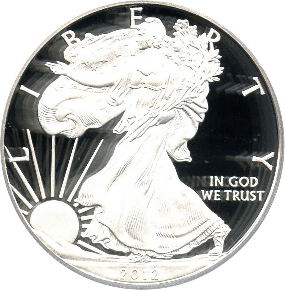 image for: 2012-S Silver Eagle $1 PCGS Proof 69 DCAM - No Reserve!