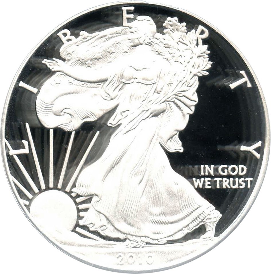 image for: 2010-W Silver Eagle $1 PCGS Proof 69 DCAM - No Reserve!