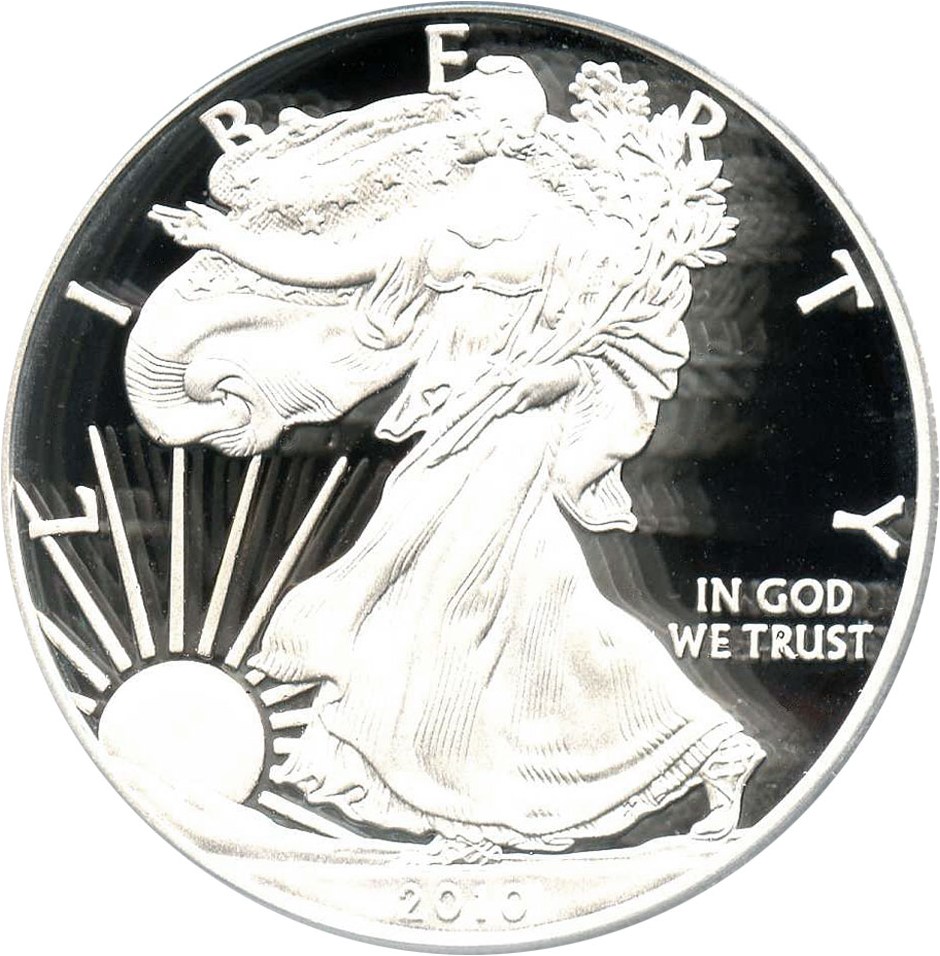 image for: 2010-W Silver Eagle $1 PCGS Proof 69 DCAM - No Reserve!