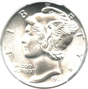 image for: 1939 10c PCGS MS66 FB