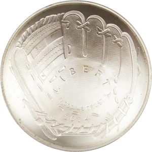 image for: 2014-P Baseball Hall of Fame $1 PCGS MS69