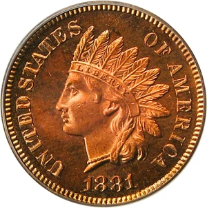 image for: 1881 1c PCGS Proof 65 RD (OGH) - No Reserve!