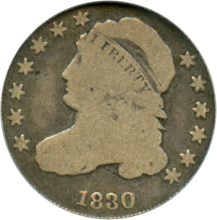 image for: 1830/29 10c PCGS Good-4