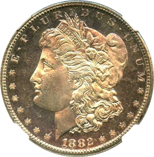 image for: 1882-S $1 NGC MS64 DMPL - No Reserve!