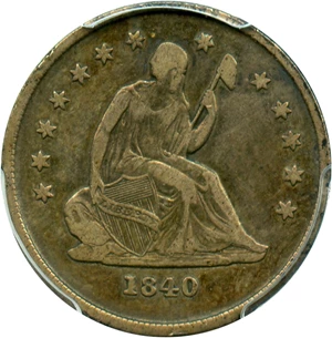 image for: 1840-O 25c PCGS VF25 (No Drapery)
