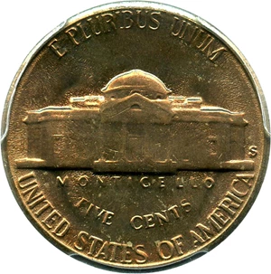 image for: 1954-S/D 5c PCGS MS65