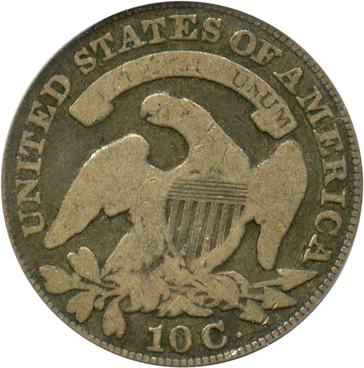 image for: 1830/29 10c PCGS Good-4