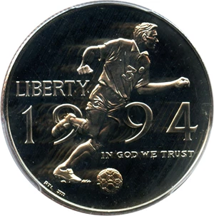 image for: 1994-P World Cup 50c PCGS Proof 69 DCAM - No Reserve!