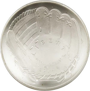 image for: 2014-P Baseball Hall of Fame $1 PCGS MS69