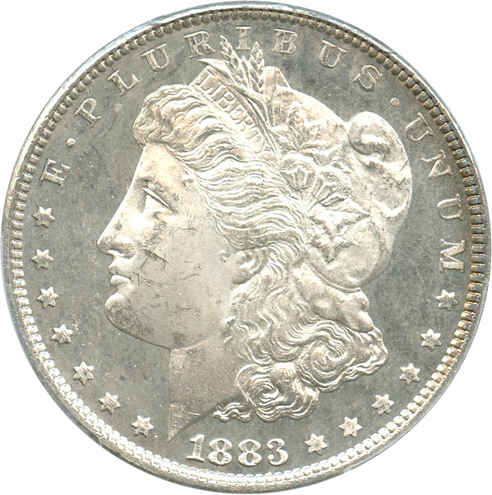 image for: 1883 $1 PCGS MS64 DMPL