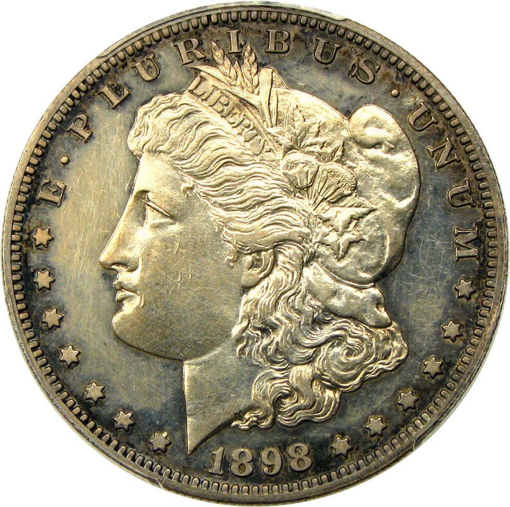 image for: 1898 $1 PCGS Proof 61