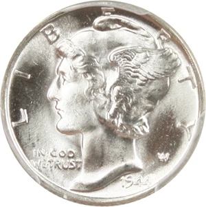 image for: 1944 10c PCGS MS67 FB - Registry Quality Gem