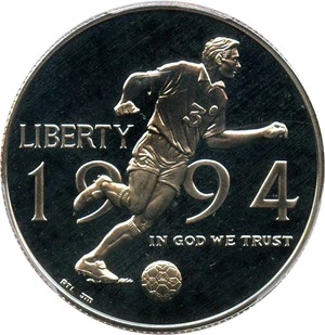 image for: 1994-P World Cup 50c PCGS Proof 69 DCAM - No Reserve!