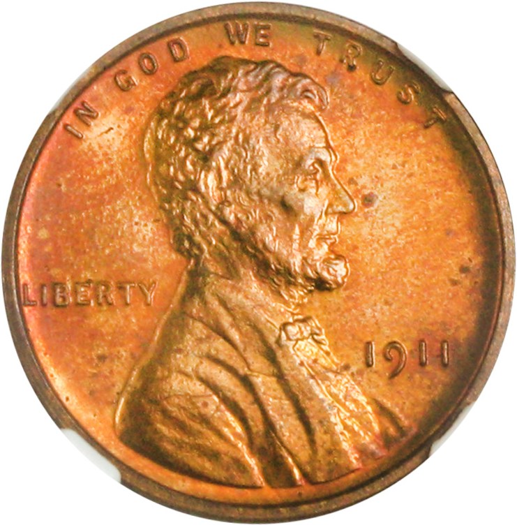 image for: 1911 1c NGC Proof 65 RB - Scarce Matte Proof Lincoln Cent