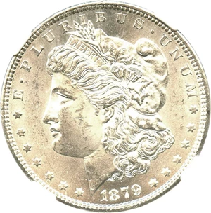 image for: 1879-S $1 NGC MS64 (VAM-9, Reverse of 78) Top 100 VAM