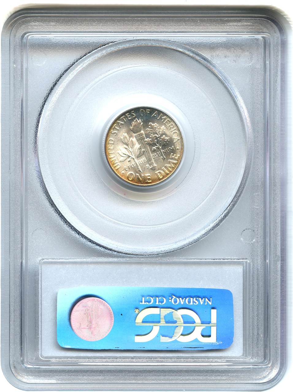 image for: 1947-S/D 10c PCGS MS65 (OMM, FS-501)