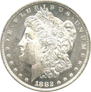 image for: 1882-O $1 NGC MS63 PL