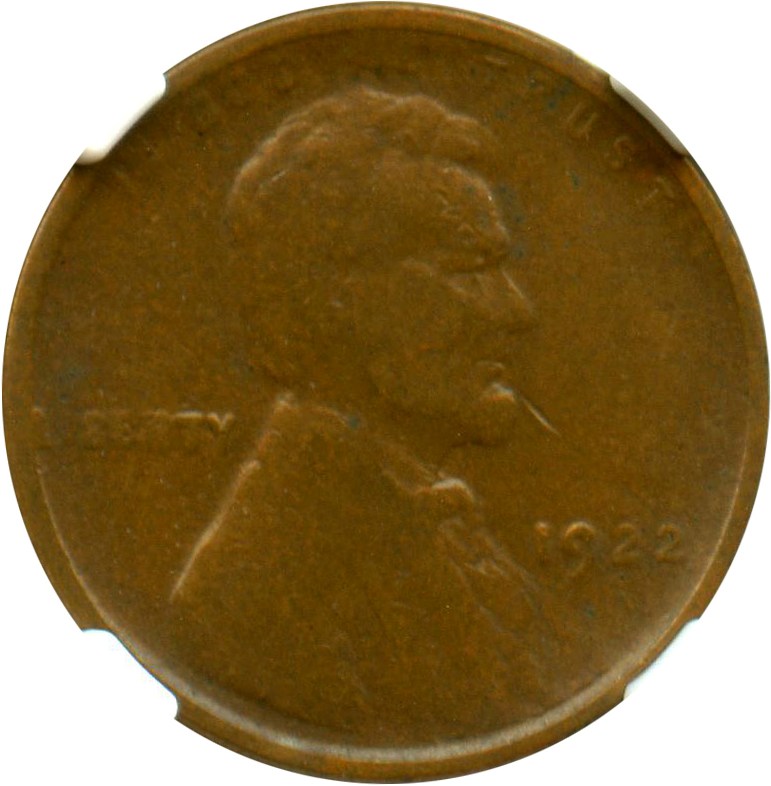image for: 1922 no D 1c NGC/CAC VF20 (Strong Reverse)