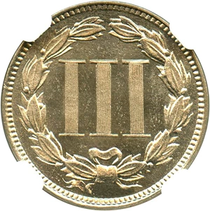 image for: 1880 3cN NGC/CAC Proof 66 CAM
