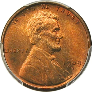 image for: 1909-S VDB 1c PCGS/CAC MS66 RB - Popular Key Date
