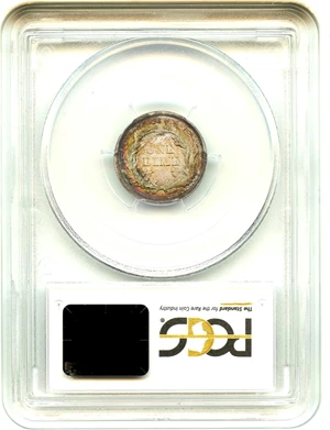 image for: 1863 10c PCGS/CAC MS62 - Very Scarce Civil War Era Issue