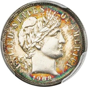 image for: 1908 10c PCGS Proof 62