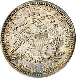 image for: 1879 25c PCGS Proof 64 CAM - No Reserve!