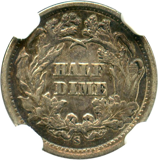 image for: 1864-S H10c NGC VF35